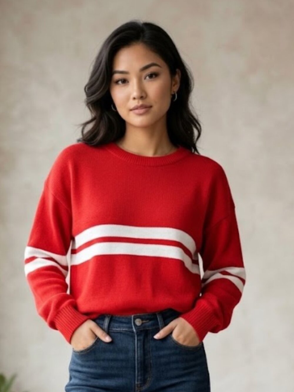 NWT Splendid Crew Neck Pullover Sweater M